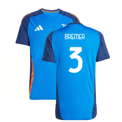 2024-2025 Juventus Training Jersey (Blue) (Bremer 3)