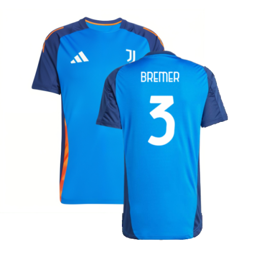 2024-2025 Juventus Training Jersey (Blue) (Bremer 3)