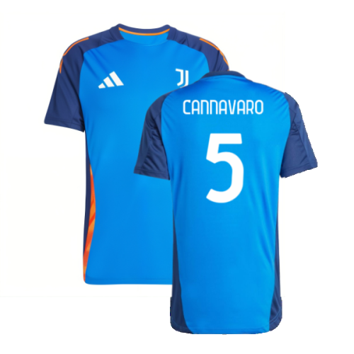 2024-2025 Juventus Training Jersey (Blue) (Cannavaro 5)