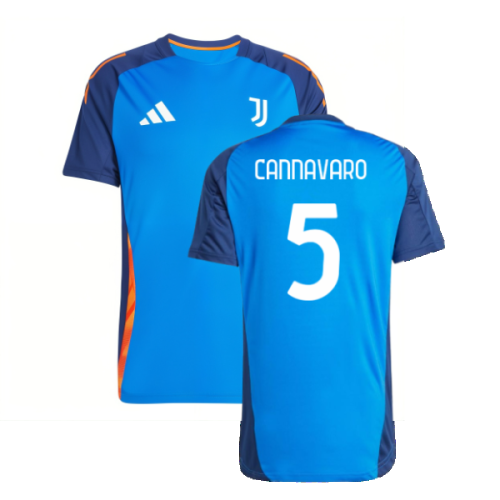 2024-2025 Juventus Training Jersey (Blue) (Cannavaro 5)