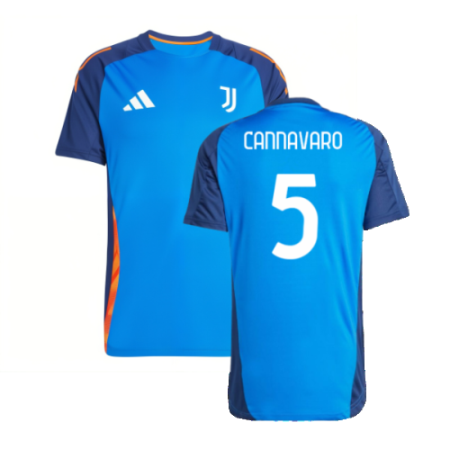 2024-2025 Juventus Training Jersey (Blue) (Cannavaro 5)