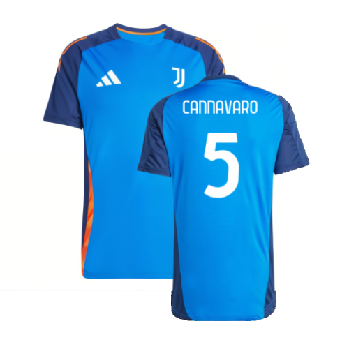 2024-2025 Juventus Training Jersey (Blue) (Cannavaro 5)