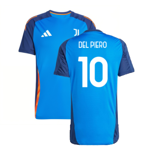 2024-2025 Juventus Training Jersey (Blue) (Del Piero 10)