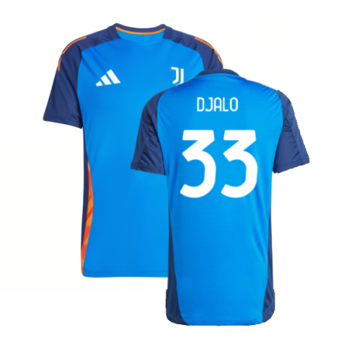 2024-2025 Juventus Training Jersey (Blue) (Djalo 33)