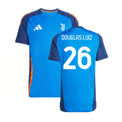 2024-2025 Juventus Training Jersey (Blue) (Douglas Luiz 26)