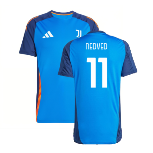 2024-2025 Juventus Training Jersey (Blue) (Nedved 11)