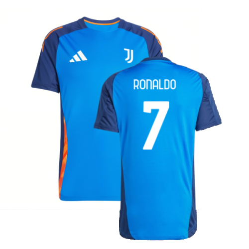 2024-2025 Juventus Training Jersey (Blue) (Ronaldo 7)