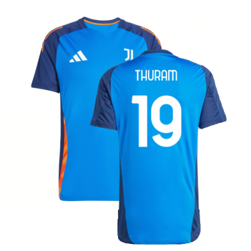 2024-2025 Juventus Training Jersey (Blue) (Thuram 19)