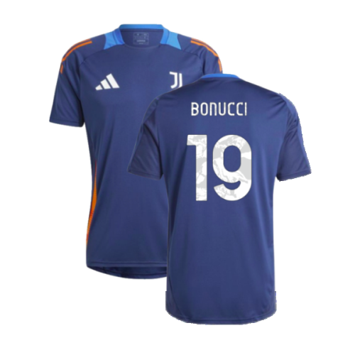 2024-2025 Juventus Training Jersey (Navy) (Bonucci 19)