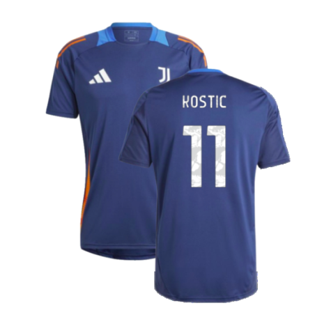 2024-2025 Juventus Training Jersey (Navy) (Kostic 11)