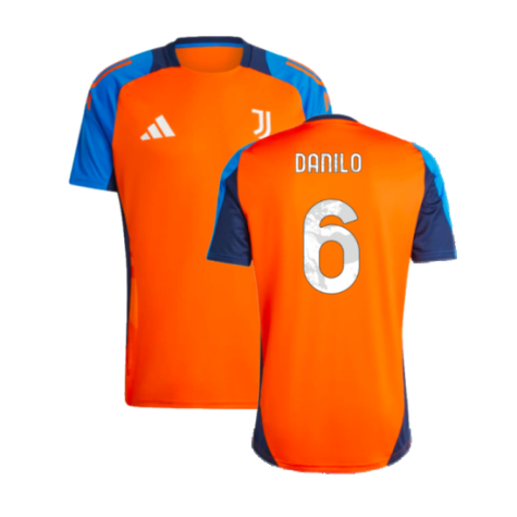 2024-2025 Juventus Training Jersey (Orange) (Danilo 6)