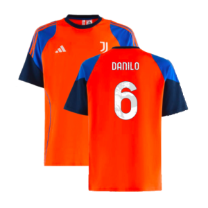 2024-2025 Juventus Training Tee (Orange) (Danilo 6)