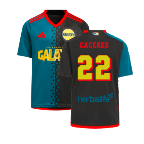 2024-2025 LA Galaxy Third Shirt (Kids) (CACERES 22)