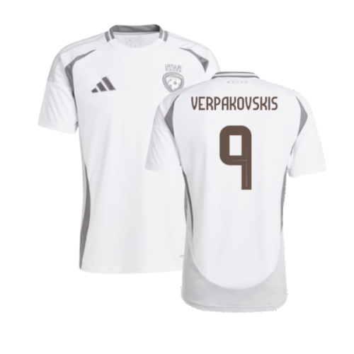 2024-2025 Latvia Away Shirt (Verpakovskis 9)