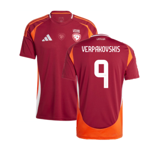 2024-2025 Latvia Home Shirt (Verpakovskis 9)