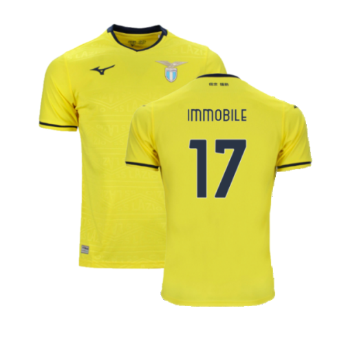 2024-2025 Lazio Away Shirt (Immobile 17)