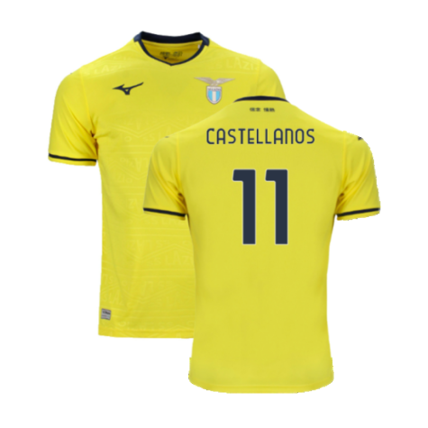 2024-2025 Lazio Away Shirt (Kids) (Castellanos 11)