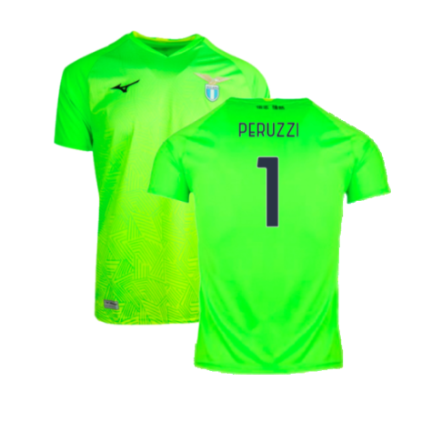 2024-2025 Lazio Home Goalkeeper Shirt (Green) - Kids (Peruzzi 1)