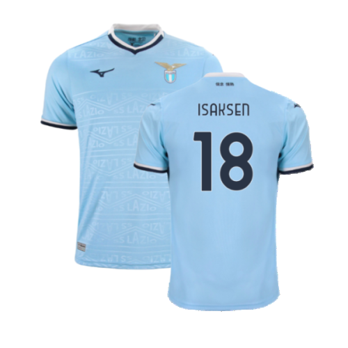 2024-2025 Lazio Home Shirt (Isaksen 18)