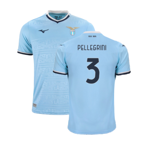 2024-2025 Lazio Home Shirt (Kids) (Pellegrini 3)