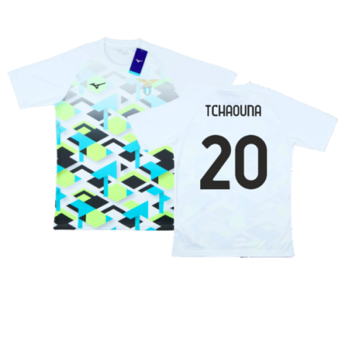 2024-2025 Lazio Pre-Match Jersey (White) (Tchaouna 20)