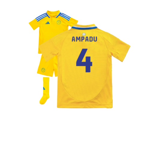 2024-2025 Leeds United Away Mini Kit (Ampadu 4)