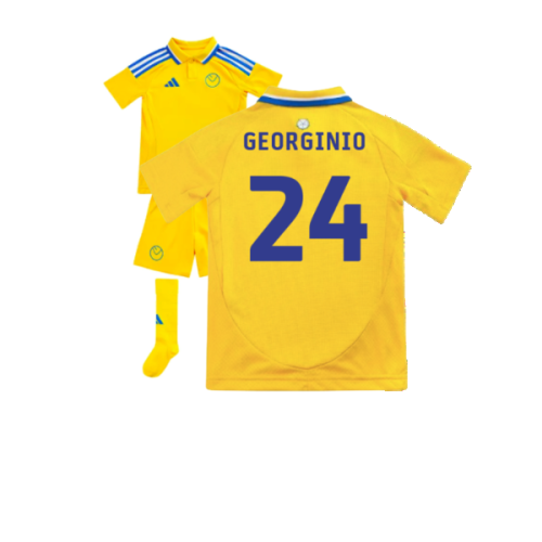 2024-2025 Leeds United Away Mini Kit (Georginio 24)