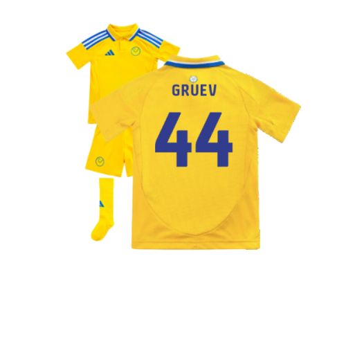 2024-2025 Leeds United Away Mini Kit (Gruev 44)