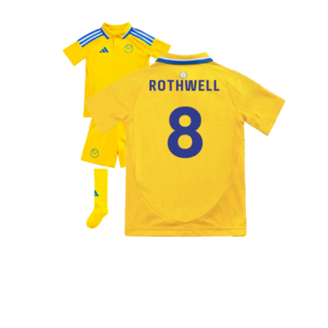 2024-2025 Leeds United Away Mini Kit (Rothwell 8)