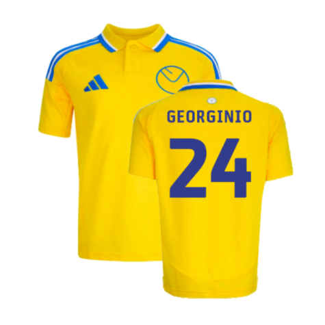 2024-2025 Leeds United Away Shirt (Kids) (Georginio 24)