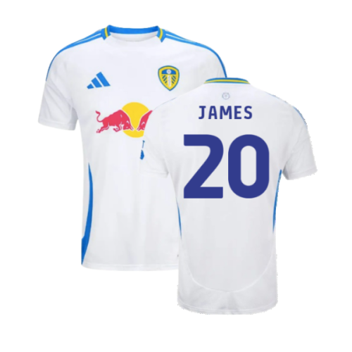 2024-2025 Leeds United Home Shirt (James 20)