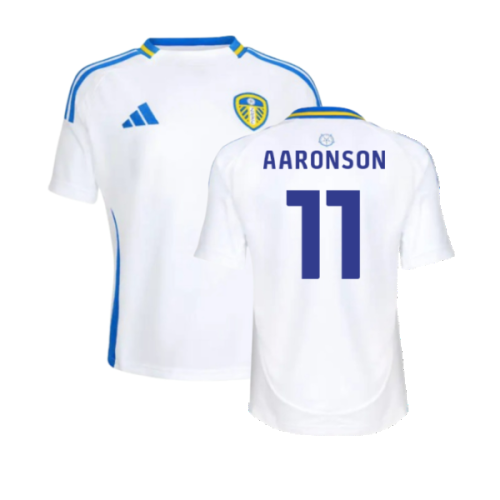 2024-2025 Leeds United Home Shirt (Kids) (Aaronson 11)