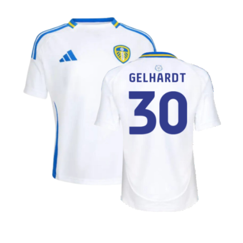 2024-2025 Leeds United Home Shirt (Kids) (Gelhardt 30)