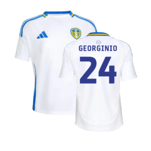 2024-2025 Leeds United Home Shirt (Kids) (Georginio 24)