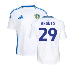 2024-2025 Leeds United Home Shirt (Kids) (Gnonto 29) 2024-2025 Leeds United Home Shirt (Kids) (Gnonto 29)