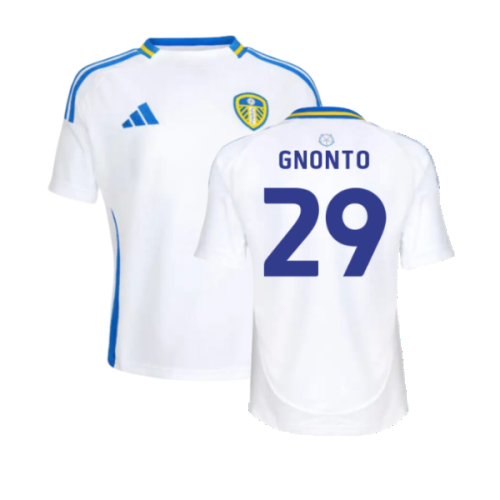 2024-2025 Leeds United Home Shirt (Kids) (Gnonto 29)