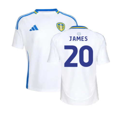 2024-2025 Leeds United Home Shirt (Kids) (James 20)