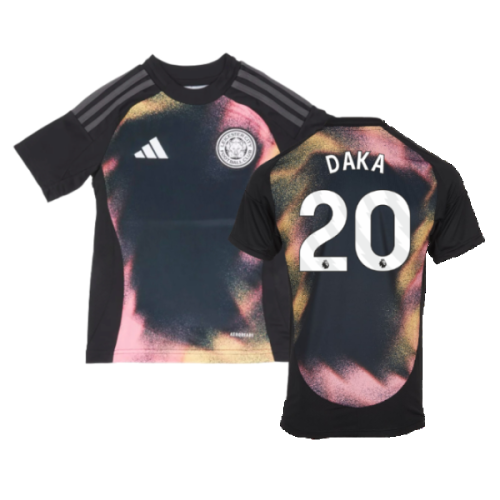 2024-2025 Leicester City Away Shirt (Kids) (Daka 20)