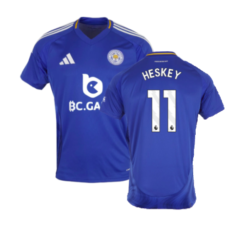 2024-2025 Leicester City Home Shirt (Heskey 11)