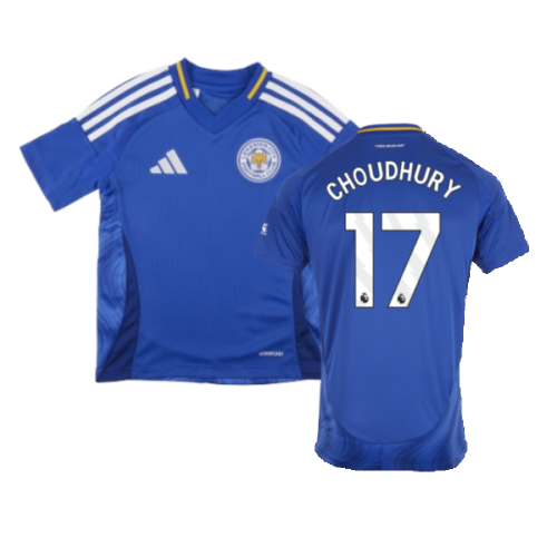 2024-2025 Leicester City Home Shirt (Kids) (Choudhury 17)