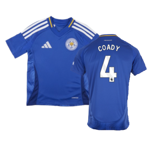 2024-2025 Leicester City Home Shirt (Kids) (Coady 4)