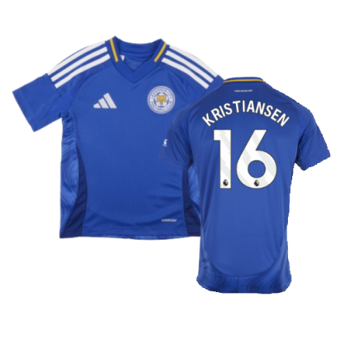 2024-2025 Leicester City Home Shirt (Kids) (Kristiansen 16)