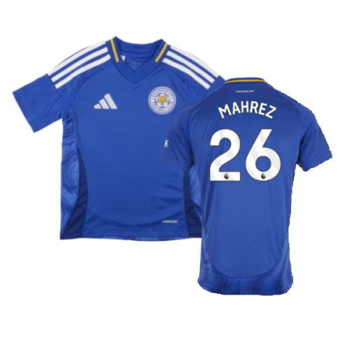 2024-2025 Leicester City Home Shirt (Kids) (Mahrez 26)