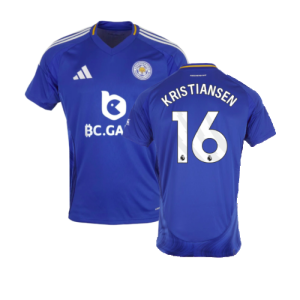 2024-2025 Leicester City Home Shirt (Kristiansen 16) 2024-2025 Leicester City Home Shirt (Kristiansen 16)