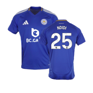 2024-2025 Leicester City Home Shirt (Ndidi 25) 2024-2025 Leicester City Home Shirt (Ndidi 25)