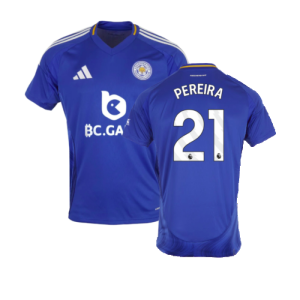 2024-2025 Leicester City Home Shirt (Pereira 21) 2024-2025 Leicester City Home Shirt (Pereira 21)