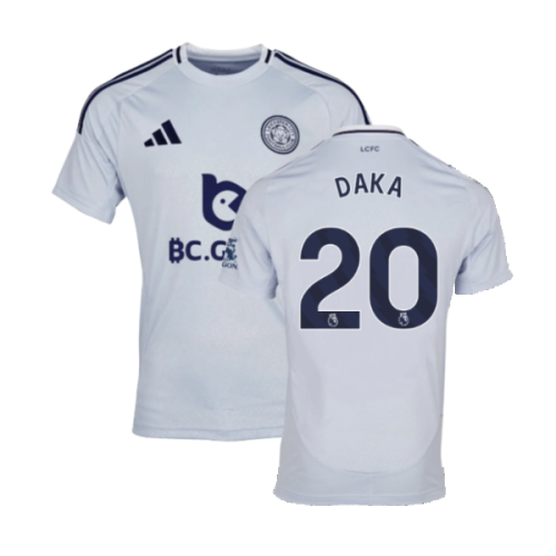 2024-2025 Leicester City Third Shirt (Daka 20)