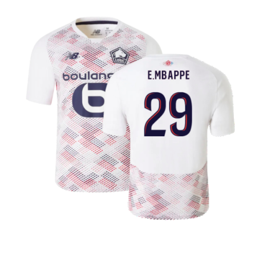 2024-2025 Lille Away Shirt (E.Mbappe 29)