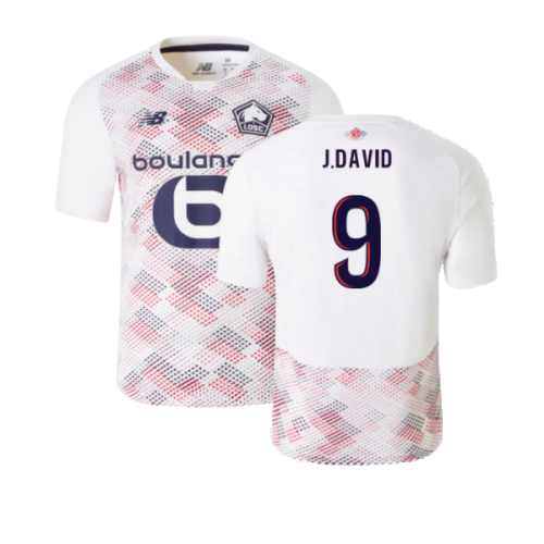 2024-2025 Lille Away Shirt (J.David 9)