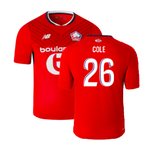 2024-2025 Lille LOSC Home Shirt (Kids) (Cole 26)